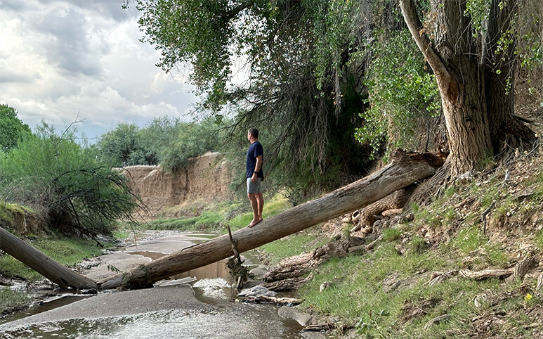 river-look